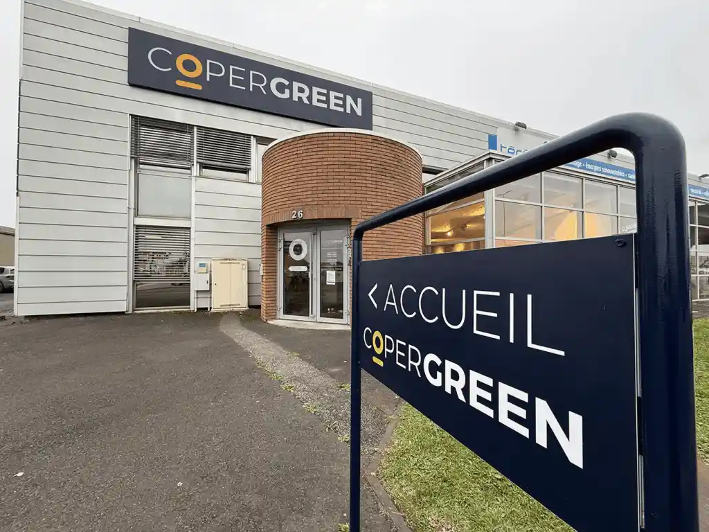 Enseigne copergreen